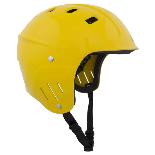 NRS Chaos Full-Cut Kayak Helmet-Yellow-L