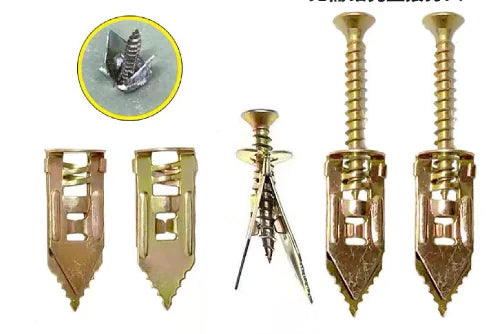 Tornillos autoperforantes con anclajes de expansión