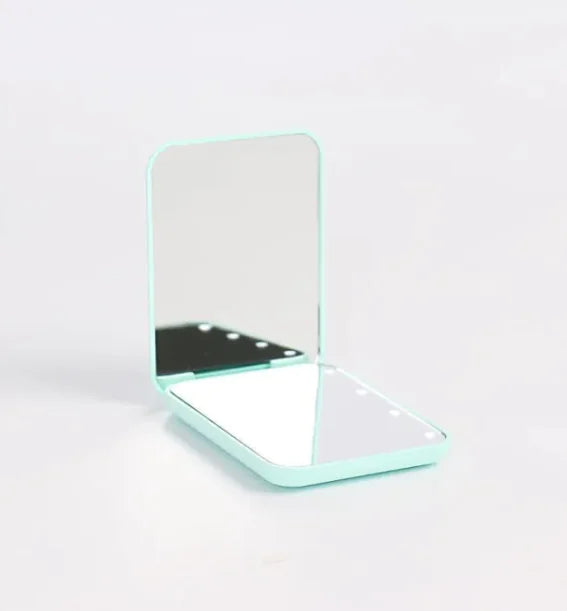 Espejo de maquillaje LED GlowFold